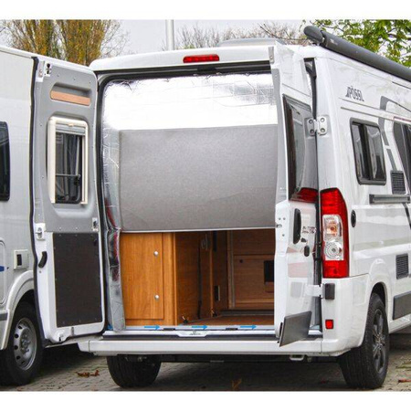 Thermovorhang für die Hecktür