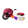 Omnia Kit 2 - Backofen Classic 2 l für den Herd mit Lochblech, Silikonformen, Tragegriff und Tasche