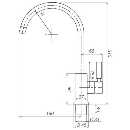 Einhebelmischer Keramik Trend S
