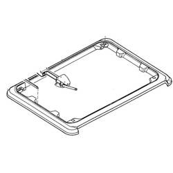 Grundrahmen mit Antrieb und Kurbelgetriebe
