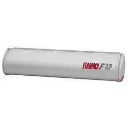 Fiamma F35pro 300 Markise für Kastenwagen und Minivans - Länge 303 cm, Auszug 225 cm, Gehäuse Titanium, Tuch Royal Grey