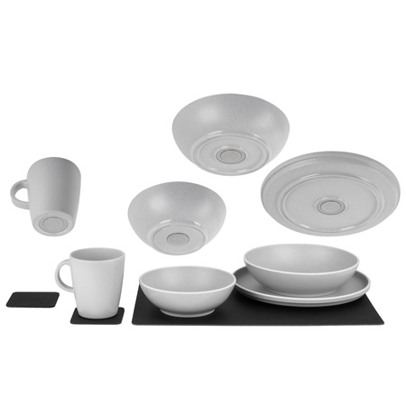 Geschirrset Dolomit magnetisch