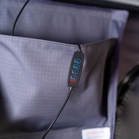 Horntools Dachzelt Themis 140 cm Hartschale Baumwolle und Leinen