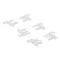 DOMETIC Weiße Endstücke für Rollos 2000/3000, 33x4 cm, 9g