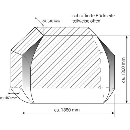 Fahrradschutzhülle Basic Zwoo