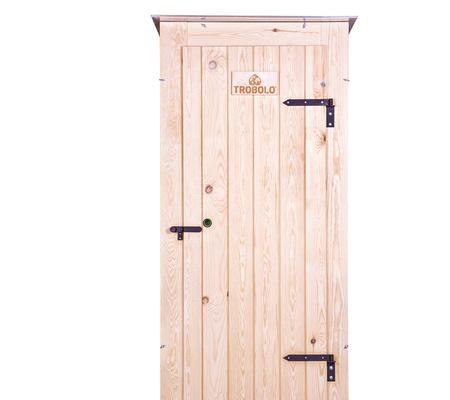 TROBOLO KersaBœm - Toilettenhäuschen aus Holz mit Trenntoilette mit 300 l Komposter