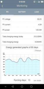 Laderegler für Photovoltaikmodule 30A Bluetooth Lumiax MPPT 12V-24V