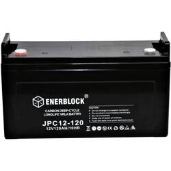 120AH LITHIUM LiFePO4 ENERBLOCK 12.8V Akku mit Heizmatte