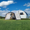 CAMPTECH Sonnendach Calcit Air 325 - 325 x 255 x 240 cm, schwarz und hellgrau, 7,65 kg