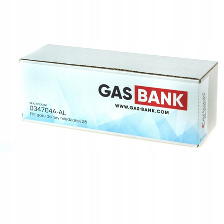 GasBank 8mm Kupferrohrfilter