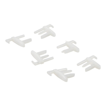 DOMETIC Weiße Endstücke für Rollos 2000/3000, 33x4 cm, 9g