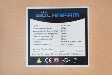 Solarkit für Wohnmobil 120W monokristallines Panel, 10A Regler, Halterungen, Solarkabel