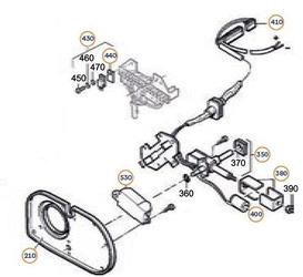 Satz U-Platten für Kombiheizung, 2-tlg