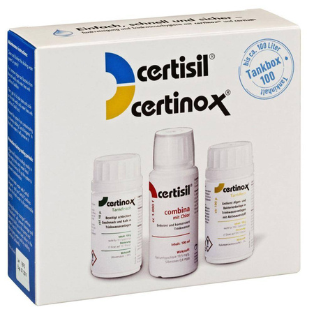 certibox CB 100 - Reinigungs- und Desinfektionsset für 100-l-Trinkwassertank und Leitungen