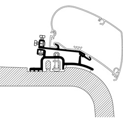 Adapter für Fiat Ducato bis Bj. 2006/06 zu TO Serie 6