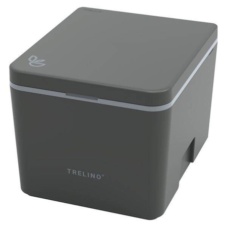 Trelino Evo S Trenntoilette Komposttoilette Anthrazit, 4,5 l / 6,5 l, Soft-Close, ohne Wasser und Chemie