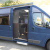 Remis REMIcare Van Plissee-Insektenschutztür für Fiat Ducato X250/X290 Schiebetür, hoher Türausschnitt, 125 x 171 cm