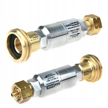 GasBank DIN G12 KLF-Filter auf ACME für 11kg-Flaschen