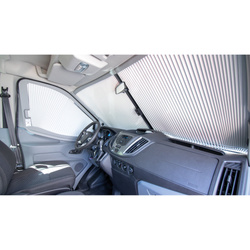 REMIS REMIfront IV - Frontverdunkelung für Ford Transit (V363) ab 2019, Ausführung ohne Sensorpaket und ohne Ablage
