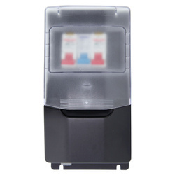 FB15 AC Schaltkasten mit 2 RCCBs und 1CB