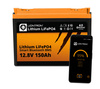 150Ah LiFePO4 Akku LIONTRON 12.8V LX smart BMS Bluetooth 21kg