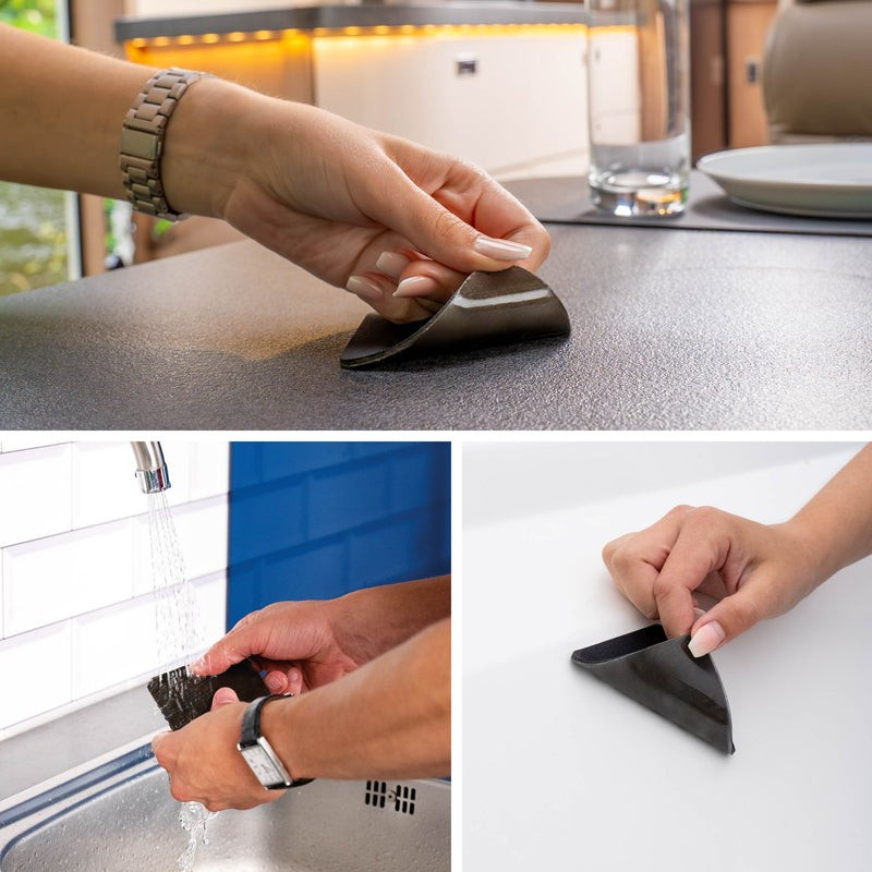 Glasboden silwy mit Magnet