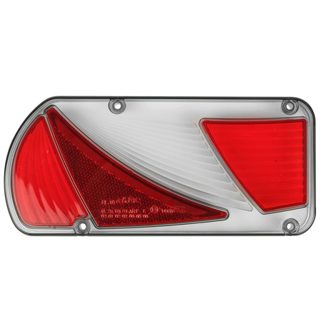 EUFAB Linke Linse für Halter ProBC/SD260 ohne Kennzeichenbeleuchtung