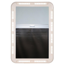 Innenrahmen kpl. mit Anbauteilen (Rollo + Lüftungsgitter)