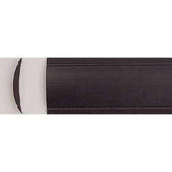 Leistenfüller uni 12 mm, 200 m, schwarz