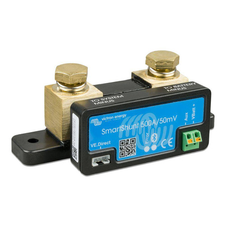 Victron Energy SmartShunt 500A / 50mV Batterieprüfgerät