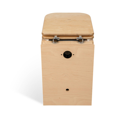 TROBOLO TeraBlœm – stationäre Komposttoilette mit Holzsitz