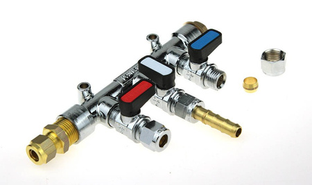 Schlauchtülle RVS 8 mm für Gummischlauch 8–9 mm