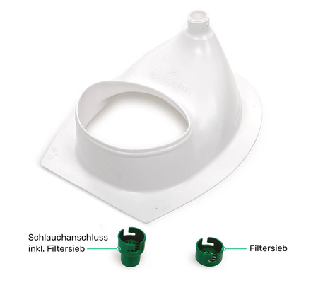 TROBOLO Urinseparator weiß - Einsatz für DIY Trenntoilette