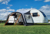 CAMPTECH Sonnendach Calcit Air 400 - 400 x 255 x 240 cm, schwarz und hellgrau, 8,8 kg