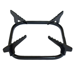 Gusseisen Untersetzer Schwarz für JV-03 3-Brenner Herd 14x9,5x2,9 cm