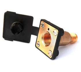 Universal-Betankungsventil PLATE Straight on JIC