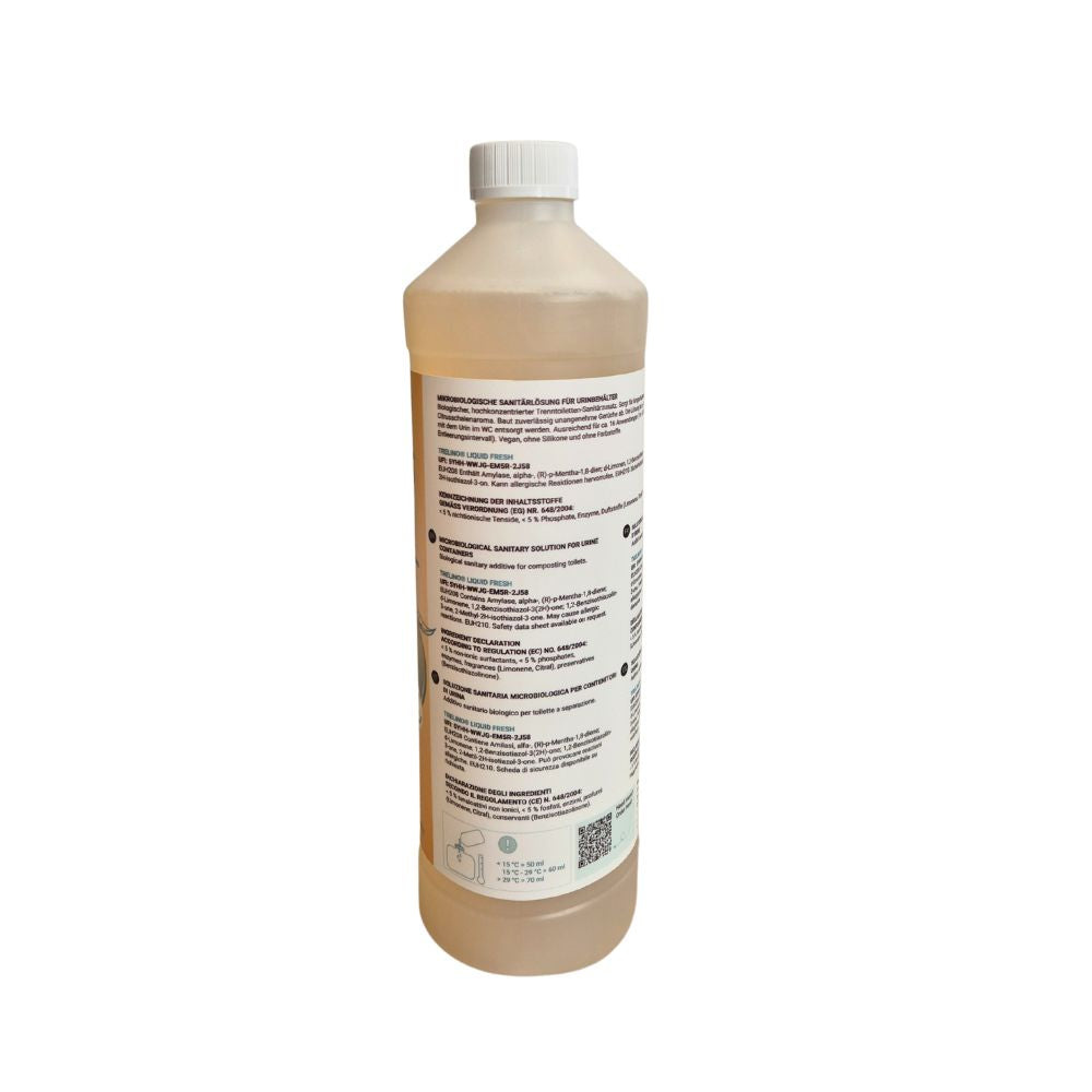 Trelino Liquid Fresh 1 l Sanitärzusatz für Urinkanister, Foto 2