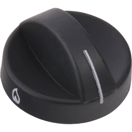 Bedienknebel für Cramer-Kocher, EK 2000, CE88 und CE94, schwarz, 2 Stück