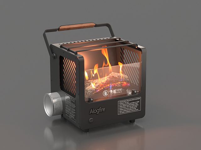 Alogfire Mini Campfire ALF-B11 mit Butankartusche