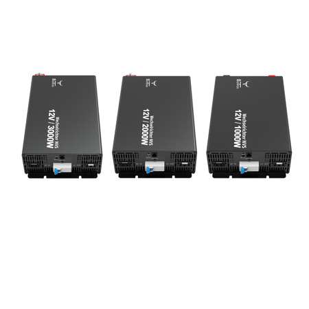 BullTron Wechselrichter Camping 1000 W IP20 Schwarz